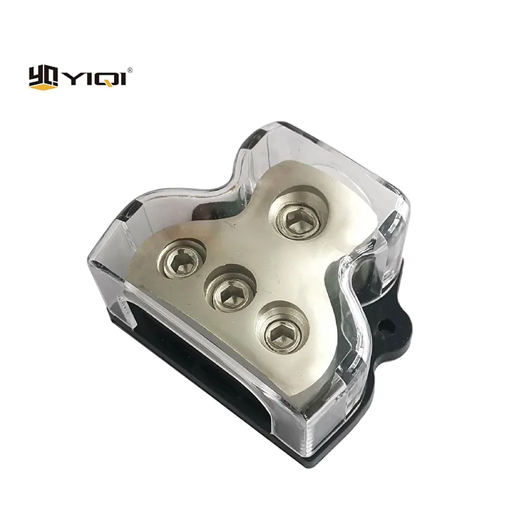 Sdoppiatore di potenza audio per camper a tripla porta a basso profilo 1 ingresso e 3 uscite