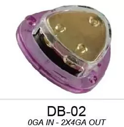 1 In 2 Out Block Dual-port Auto Current Distributor