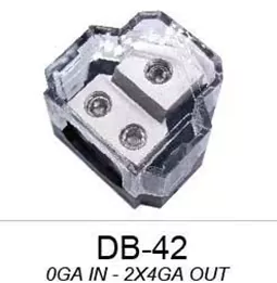 1 In 2 Out Block Dual-port Auto Current Distributor