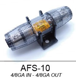 AFS Inline Fuse Holder for Car Audio Power Distribution