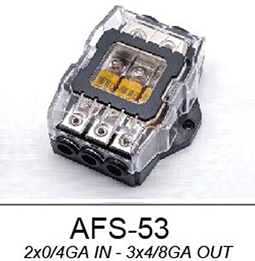 Multi-Output Mini ANL Fuse Distribution Block for DC Power Systems