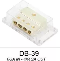 1 In 4 Out Gold-plated 4-channel Off-Road Vehicle Circuit Hub