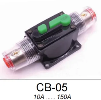 12V-48V Waterproof Manual Reset Circuit Breaker