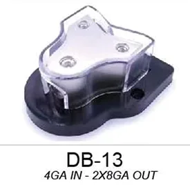 Tinned-copper Multi-wire Distribution Block Circuit Splitter
